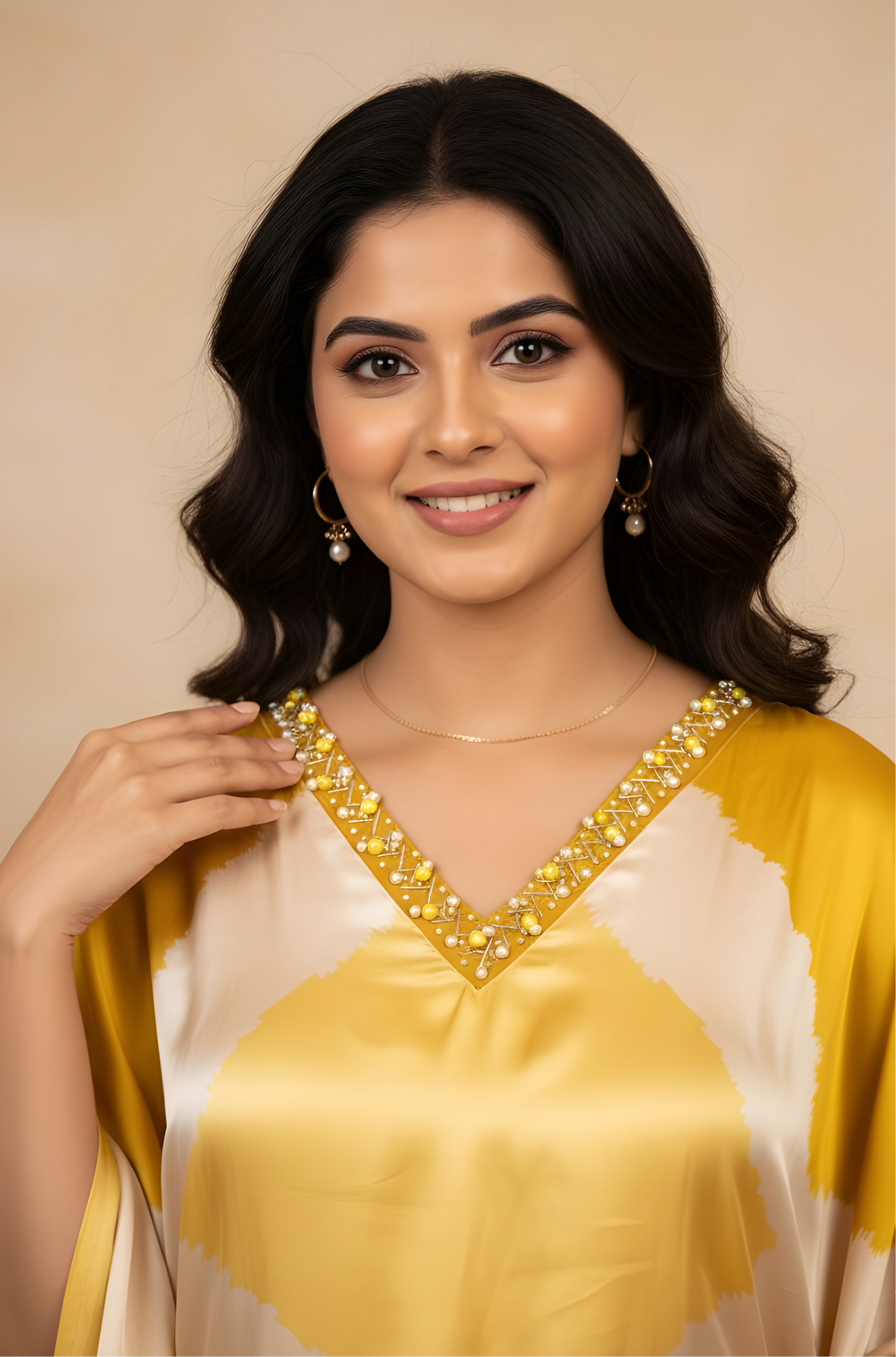 The Sunshine Tie-Dye Kaftan Set