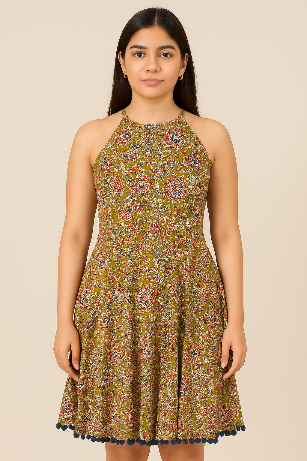 'Aahat' Boho Bloom Flare Summer Dress