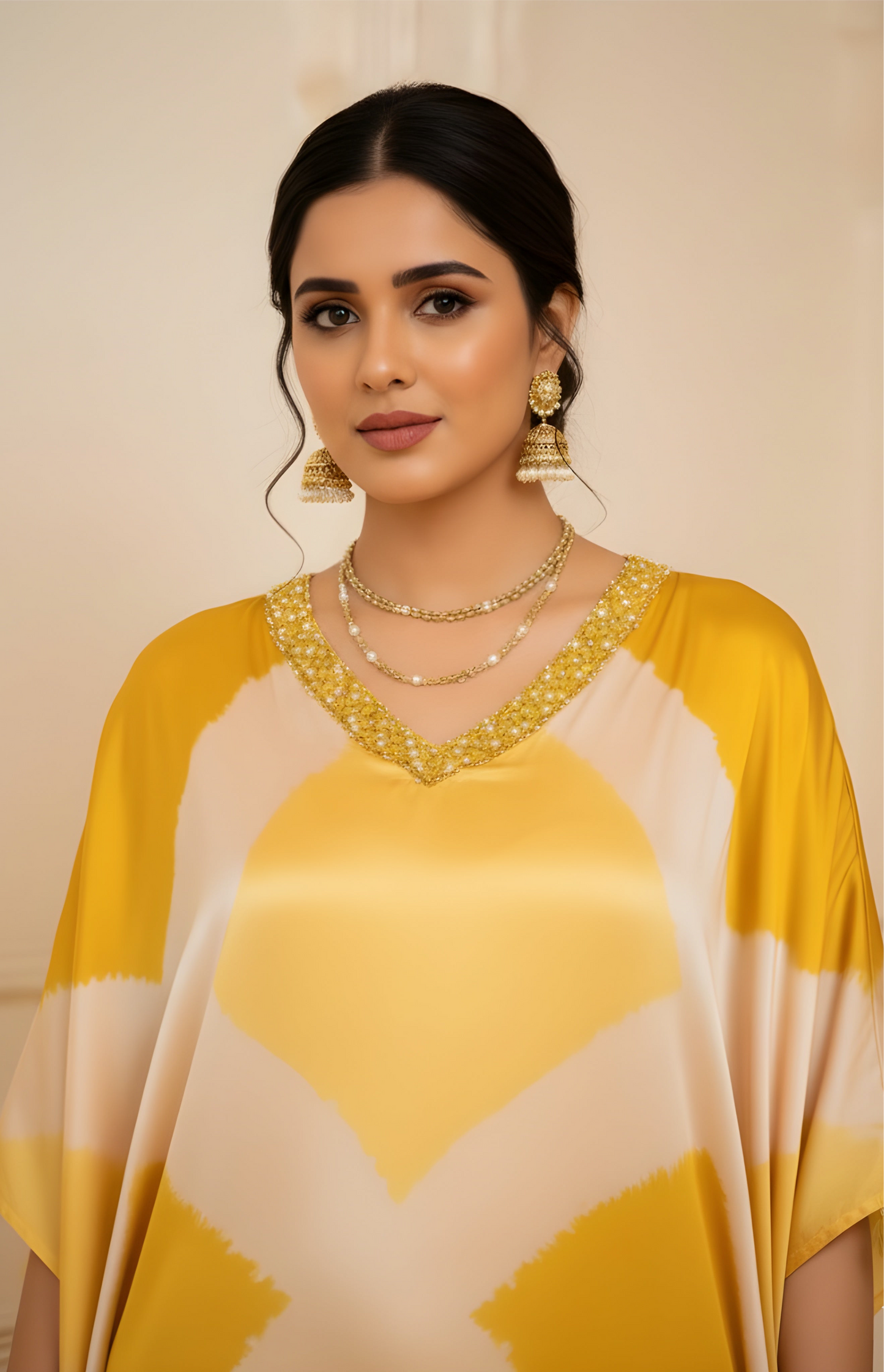 The Sunshine Tie-Dye Kaftan Set